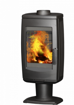 Піч з чавуну Plamen Aria (black)