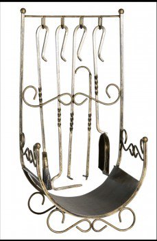 Камінний набір №3 і дровниця