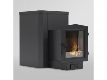 ПІЧ ДЛЯ САУНИ КЛАСИК 20М³ З ВИНОСОМ ТА СКЛОМ 305*305