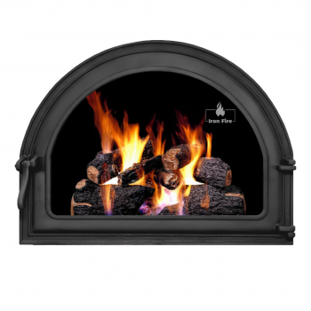 Дверцята для каміна печі барбекю "VIOLA" 585х440 мм