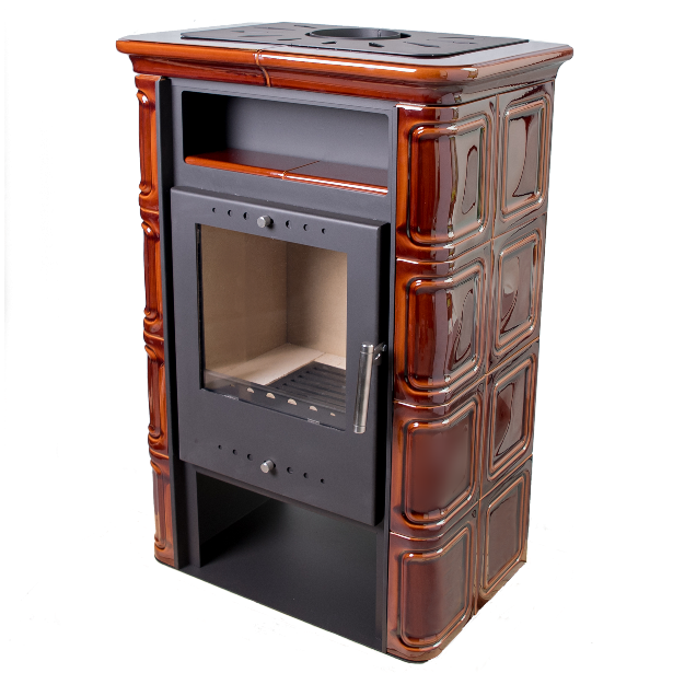 Сталева піч NORDFLAM VERA BROWN