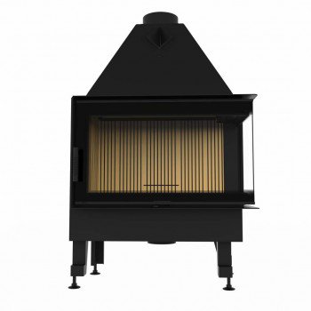 Камінна топка M-FIRE 80 кутова права (17kW)