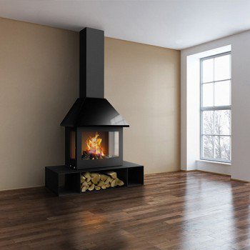 Дизайнерський камін Traforart Sandra Frontal