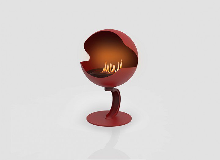 Підлоговий біокамін Gloss fire SFERA - m1 - 360
