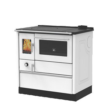 Кухонна піч опалювально-варильна ALFA-PLAM Alfa 85 G Білий