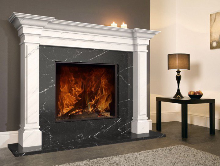 Портал для каміна (облицювання) Стокгольм Crema marfil