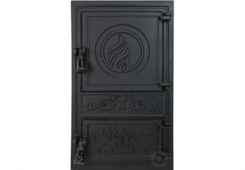 Дверцята пічні без скла «FIONA WG» 305х510 мм