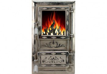 Дверцята пічні зі склом Iron Fire "Aston" 310х520 мм