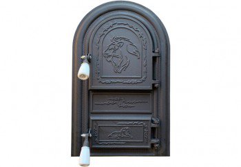 Дверцята пічні Iron Fire "Leon" 345х560 мм