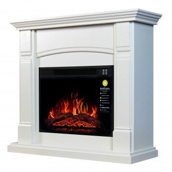 ЕЛЕКТРОКАМІН З ПОРТАЛОМ ARTIFLAME MANCHESTER AF23 БІЛИЙ ДУБ
