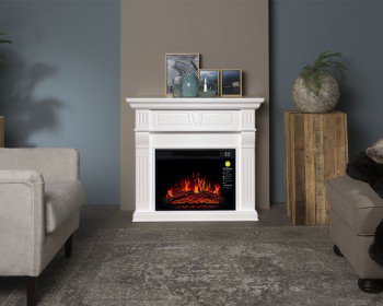 ЕЛЕКТРОКАМІН З ПОРТАЛОМ ARTIFLAME BEETHOVEN AF23 БІЛИЙ Б'ЯНКО