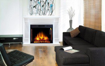 ЕЛЕКТРОКАМІН З ПОРТАЛОМ ARTIFLAME BOSTON AF28 БІЛИЙ Б'ЯНКО