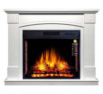 ЕЛЕКТРОКАМІН З ПОРТАЛОМ ARTIFLAME BOSTON AF28 БІЛИЙ ДУБ
