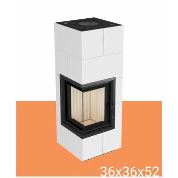 Акумуляційна піч кутова Gavryliv&Sons AP36x36x52