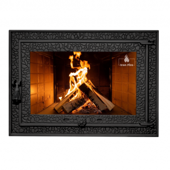 Дверцята для каміна "Magnus" 700х500 мм камінні дверці