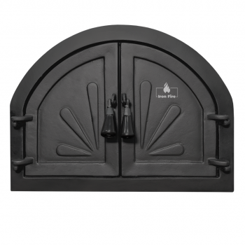 Дверцята для каміна печі барбекю "Adeline" 550х410