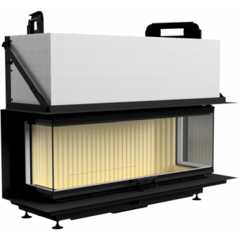 Повітряна камінна топка Gavryliv&Sons 34x140x34x54 (4см шамот)