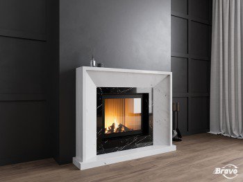 Портал для каміна (облицювання) Ріо Crema marfil