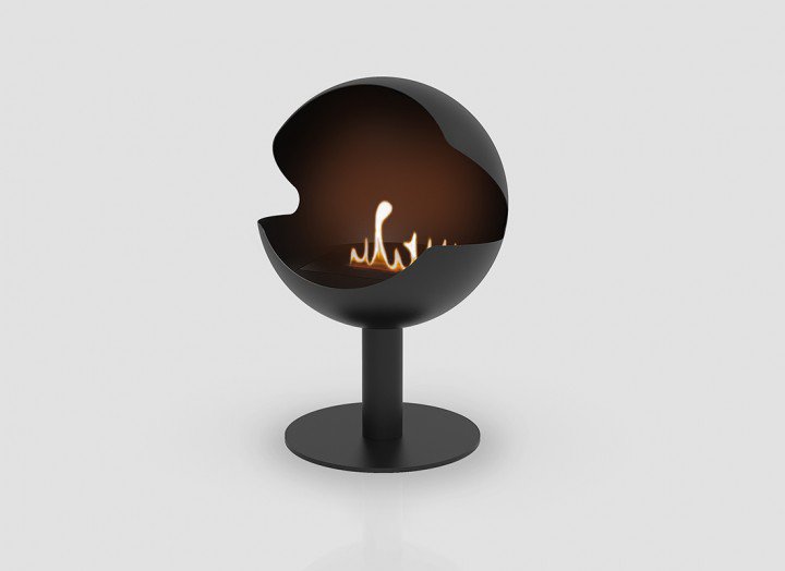 Підлоговий біокамін Gloss fire SFERA - m3