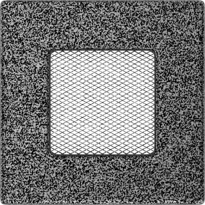 Решітка чорно-срібна 11*11 (фарбована)