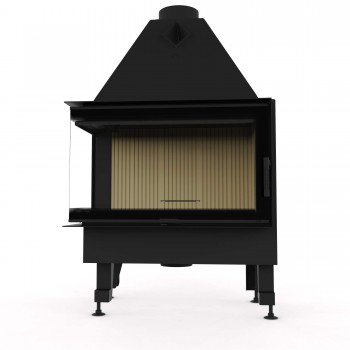 Камінна топка M-FIRE 80 кутова ліва (17kW)