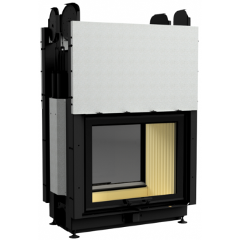 Повітряна камінна топка Gavryliv&Sons 76x62 тунельна подвійна гільйотина (4см шамот)