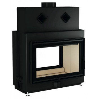 Повітряна камінна топка Gavryliv&Sons 80x52 тунельна (4см шамот)