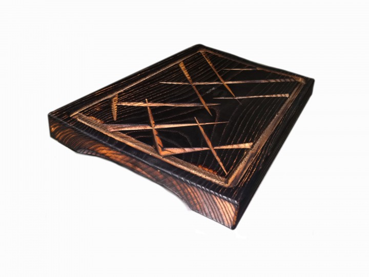 Дошка прямокутна з канавкою