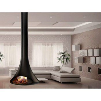 Дизайнерський камін Traforart Doria Central Double Sided