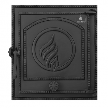 Дверцята для каміна без скла «STYLE 35 WG» 350х390 мм