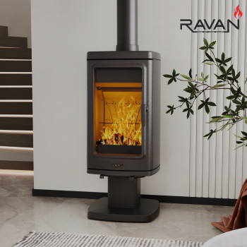 Чавунна піч  Lira 14 кВт  Ravan