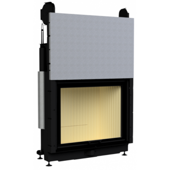 Повітряна камінна топка Gavryliv&Sons 90x75 гільйотина (4см шамот)