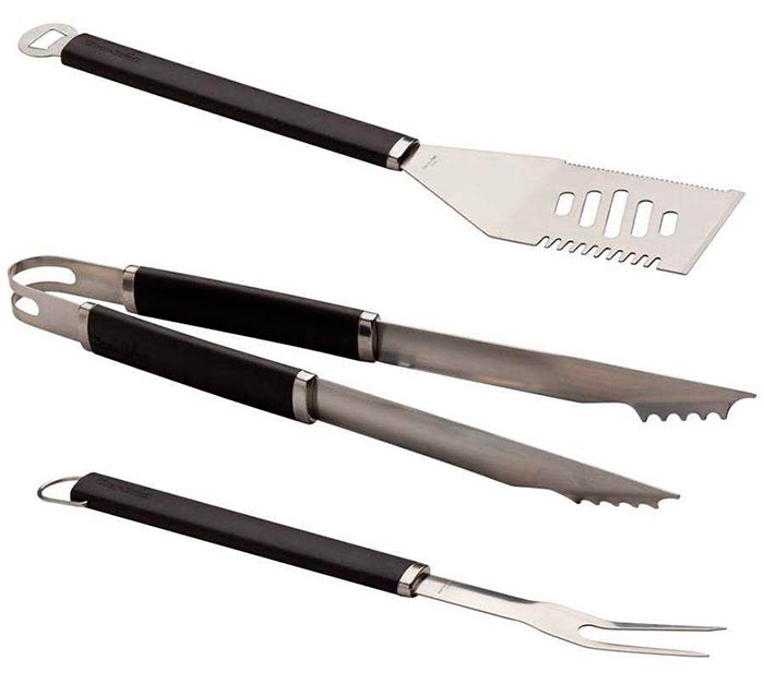Набір для готування з 3 нержавіючих інструментів
