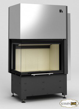 Камінна топка Hajduk Volcano 2LTh гнуте скло