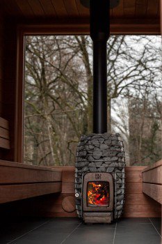 Дров'яна піч для лазні та сауни HUUM HIVE Wood 17 kW