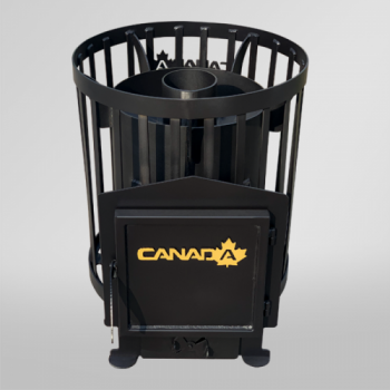 Піч для лазні Бочка 15 м³ без виносу