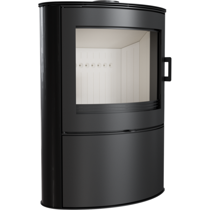 Піч окремо стояча KOZA AB S 2 KAFEL (чорна)