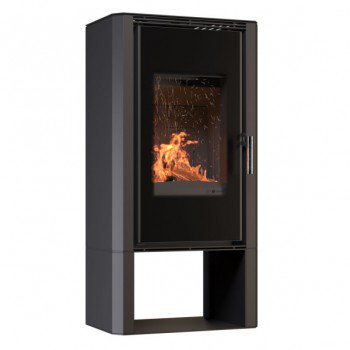 Сталева піч BOKAR Aston WD 4380 ( 9,0 kW ) black ceramatex