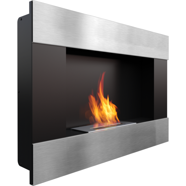 Біокамін BRAVO шліфована сталь TÜV