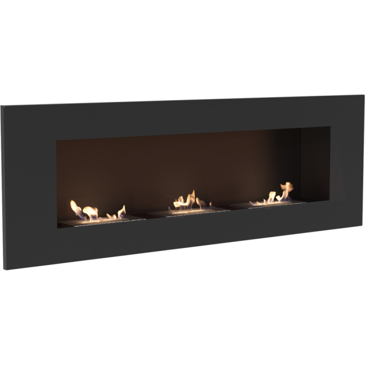 Біокамін DELTA 3 чорний TÜV