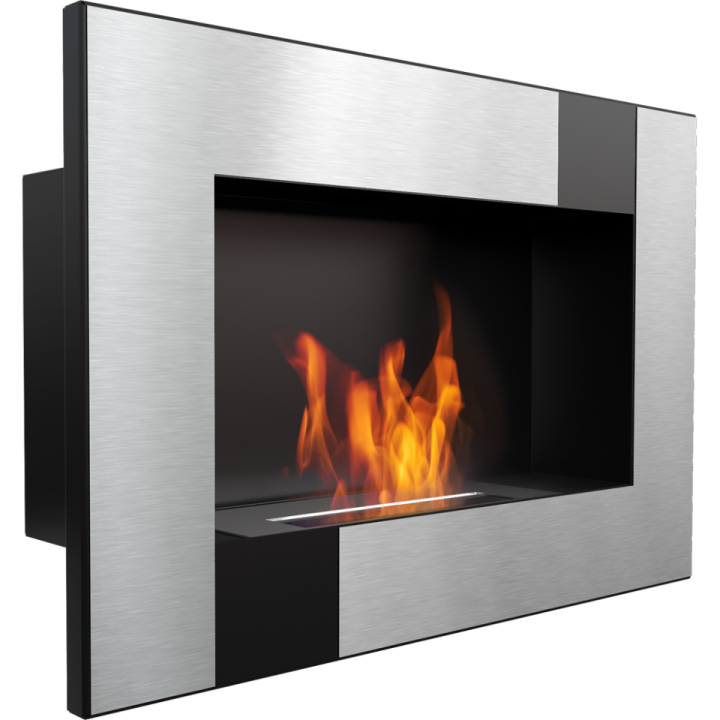 Біокамін DELTA чорний куб TÜV