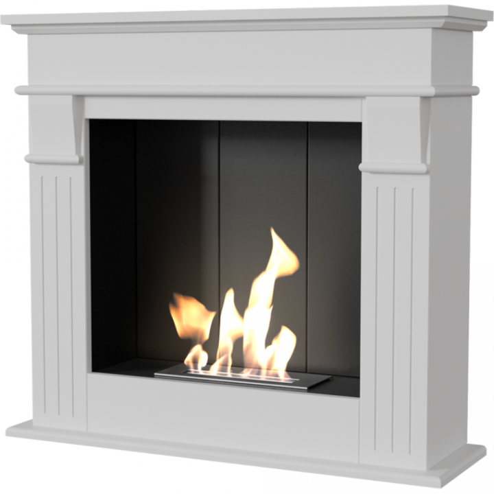 Біокамін Kratki AUGUST P білий з сертифікатом TUV