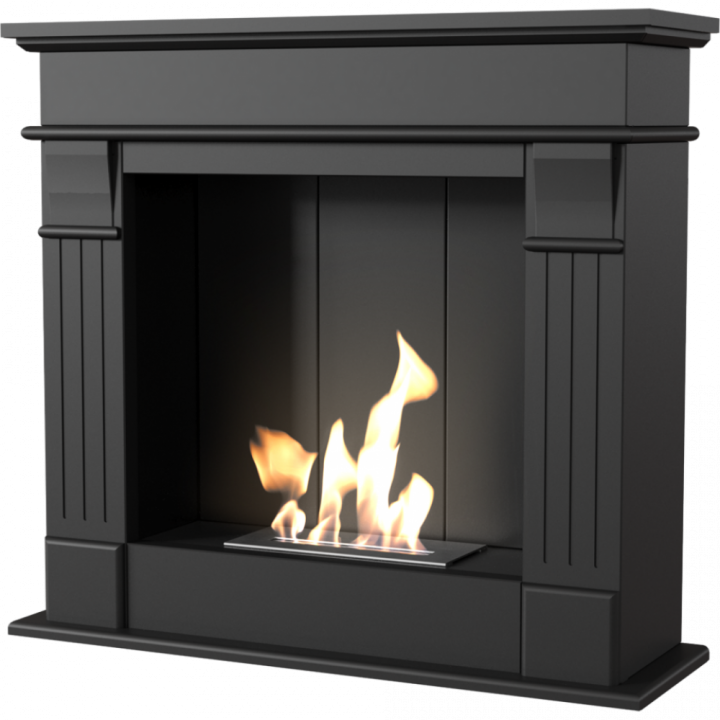 Біокамін Kratki AUGUST P чорний з сертифікатом TUV