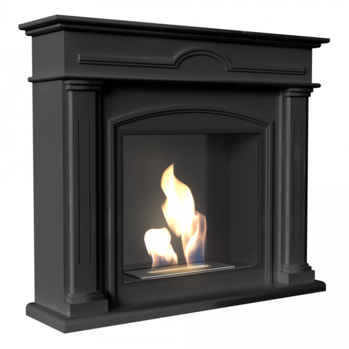 Біокамін Kratki DECEMBER чорний з сертифікатом TUV