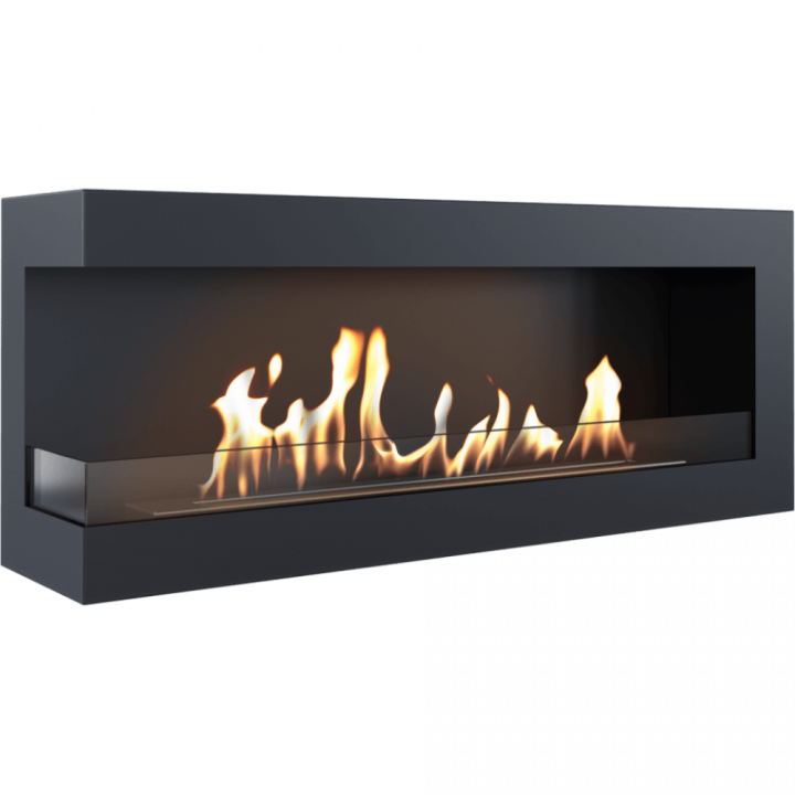 Біокамін Kratki DELTA 1200 лівий з склом і з сертифікатом TUV