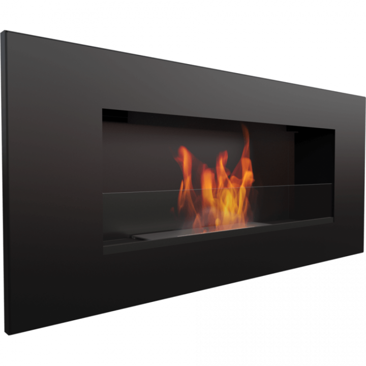 Біокамін Kratki DELTA 2 чорний з склом і з сертифікатом TUV