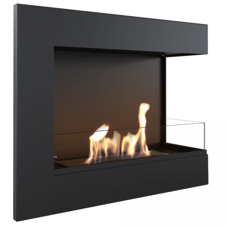 Біокамін Kratki DELTA 600 правий з склом і з сертифікатом TUV