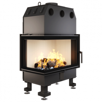 Камінна топка кутова SAVEN Energy 85х50х47L ліве бокове скло