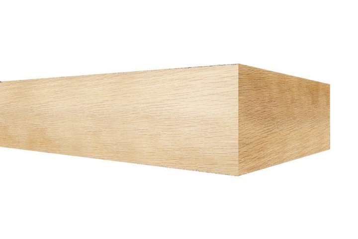 Балка дубова лакована пряма №5