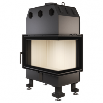 Камінна топка кутова SAVEN Energy 85х50х47R праве бокове скло